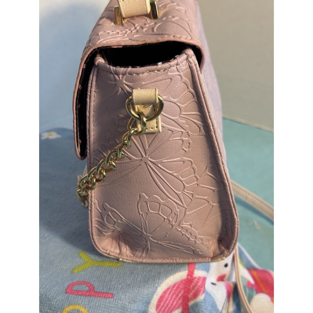 Pre-Owned Betsey Johnson Luv Crossbody Quilted Purse Excellent Condition - Picture 11 of 16